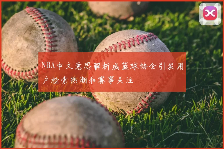 NBA中文意思解析成篮球协会引发用户检索热潮和赛事关注